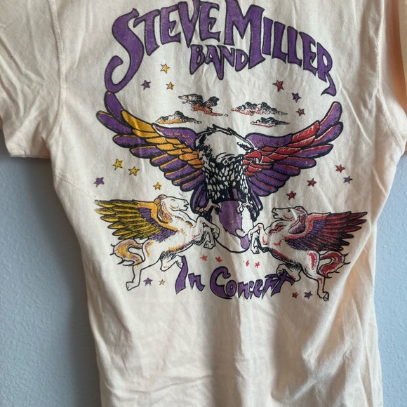 Steven Miller Band in Concert Unisex Sun Bleach Tee - Picture 4 of 9